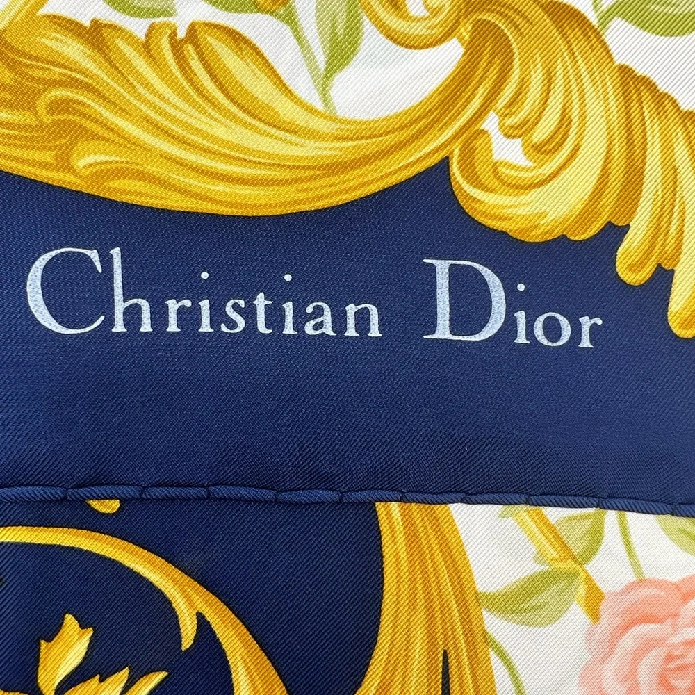 Christian Dior silk scarf